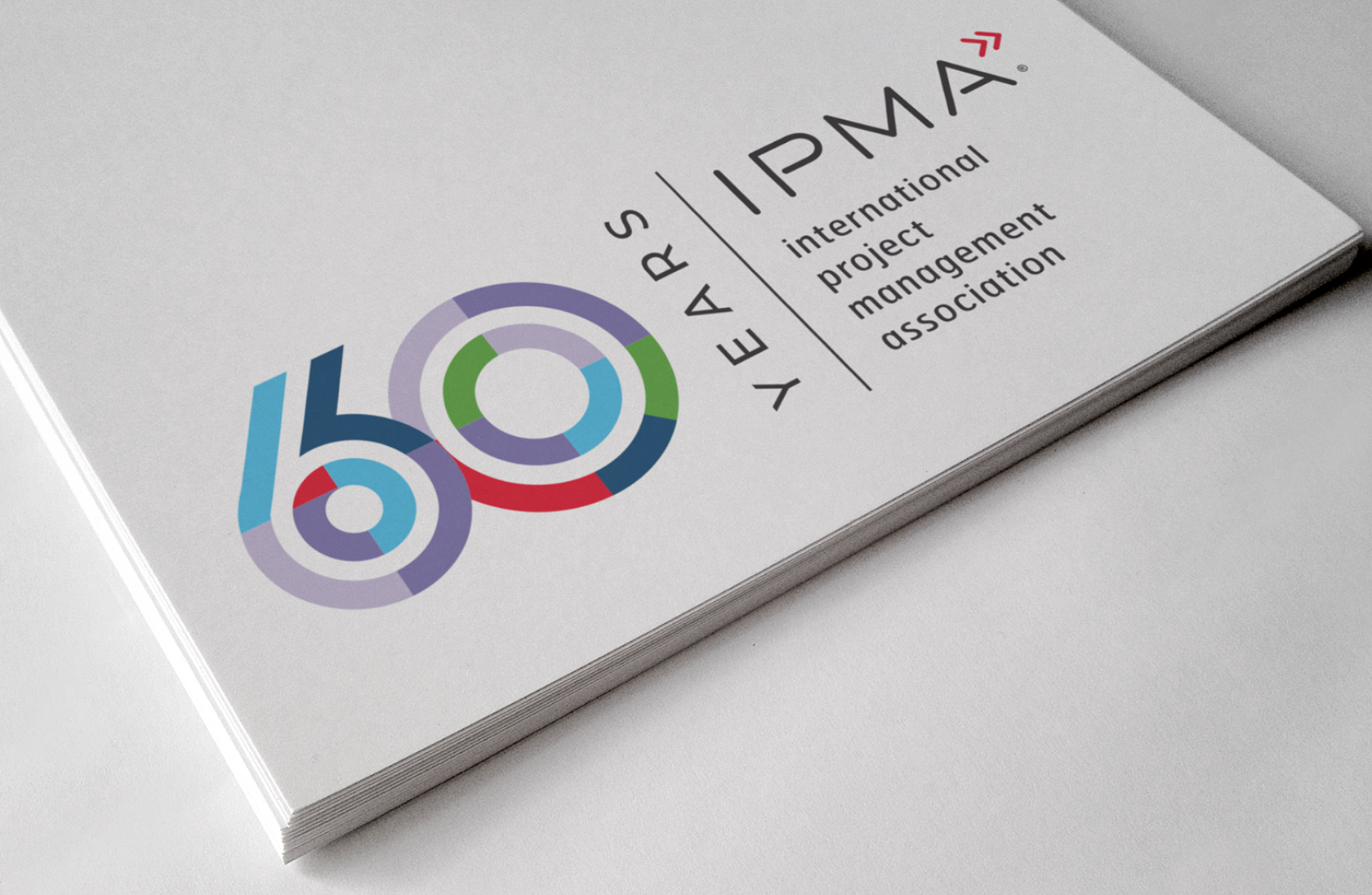 Briefpapier mit 60 Jahre IPMA Logo